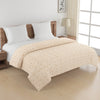 Artistic Pure cotton Abstract Beige Double AC Quilt