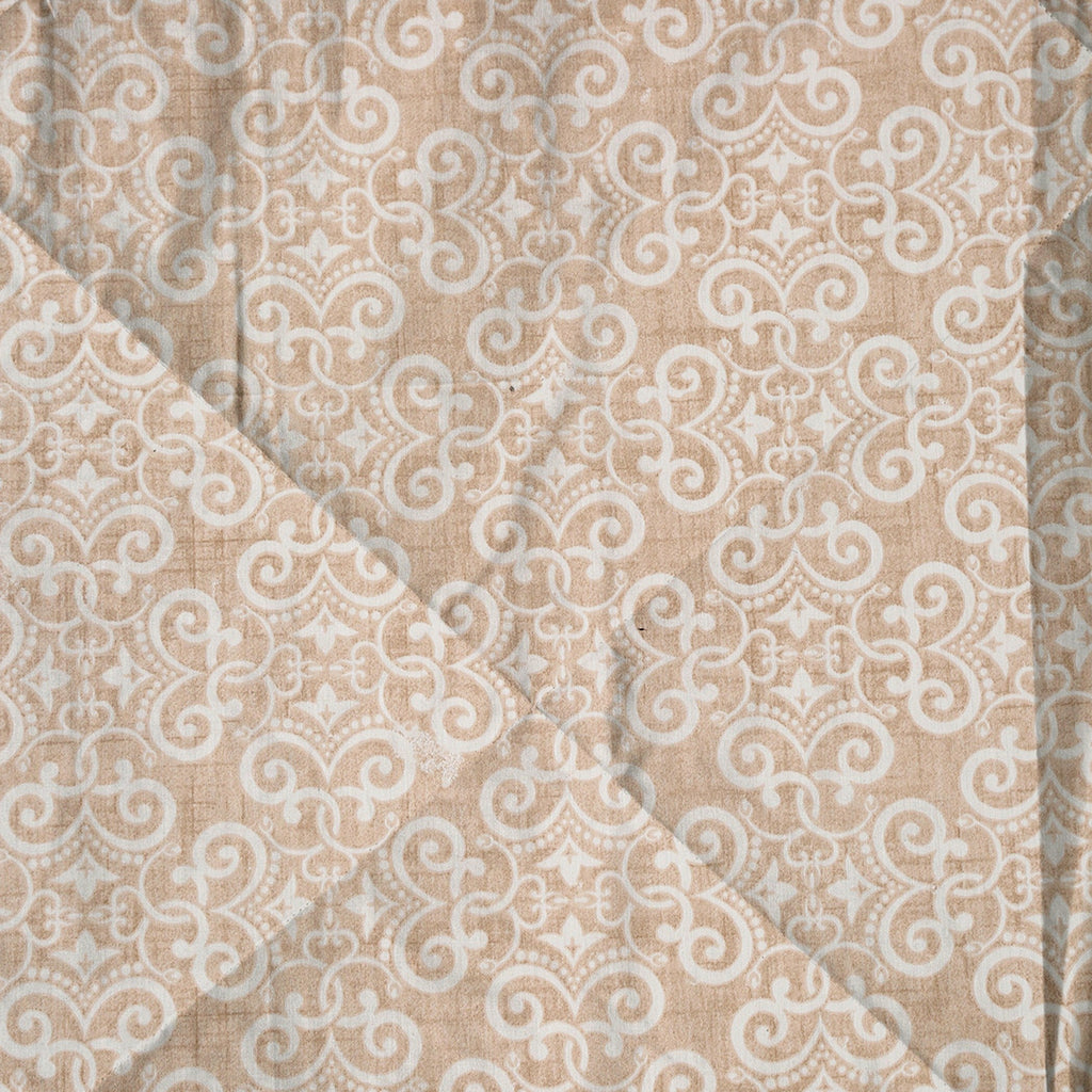 Artistic Pure cotton Abstract Beige Double Winter Quilt