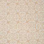 Elegant Cotton Motif Beige Single AC Quilt