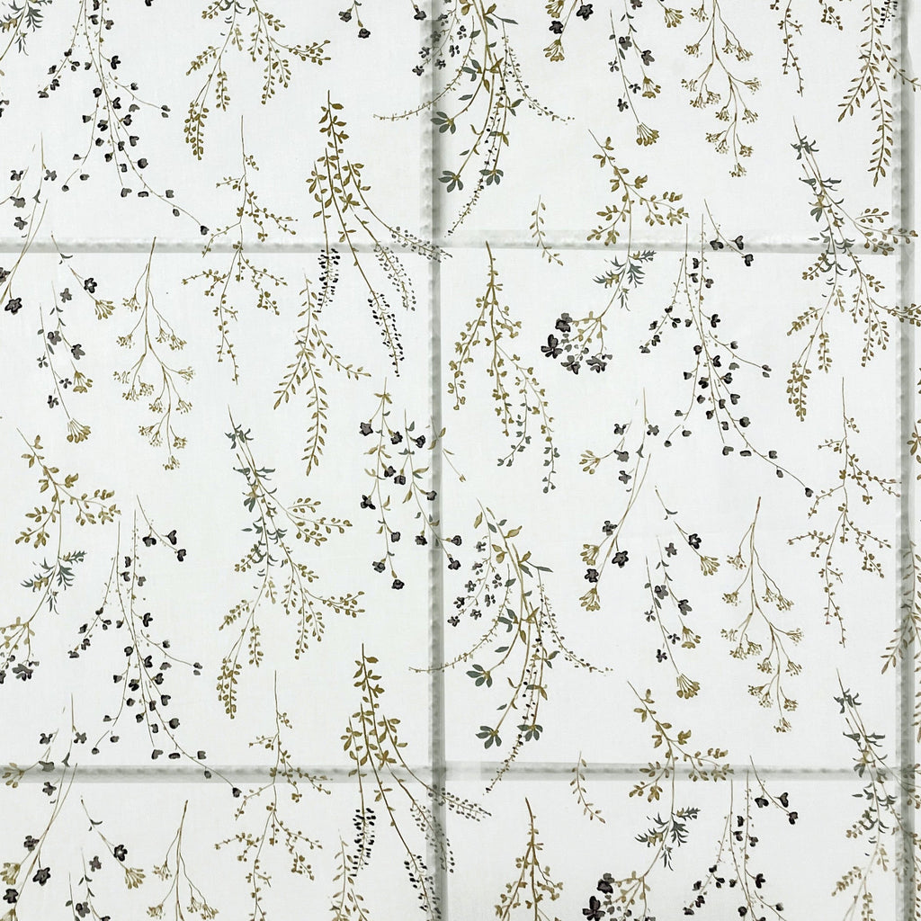 Soft Pure cotton Floral Ivory Double AC Quilt
