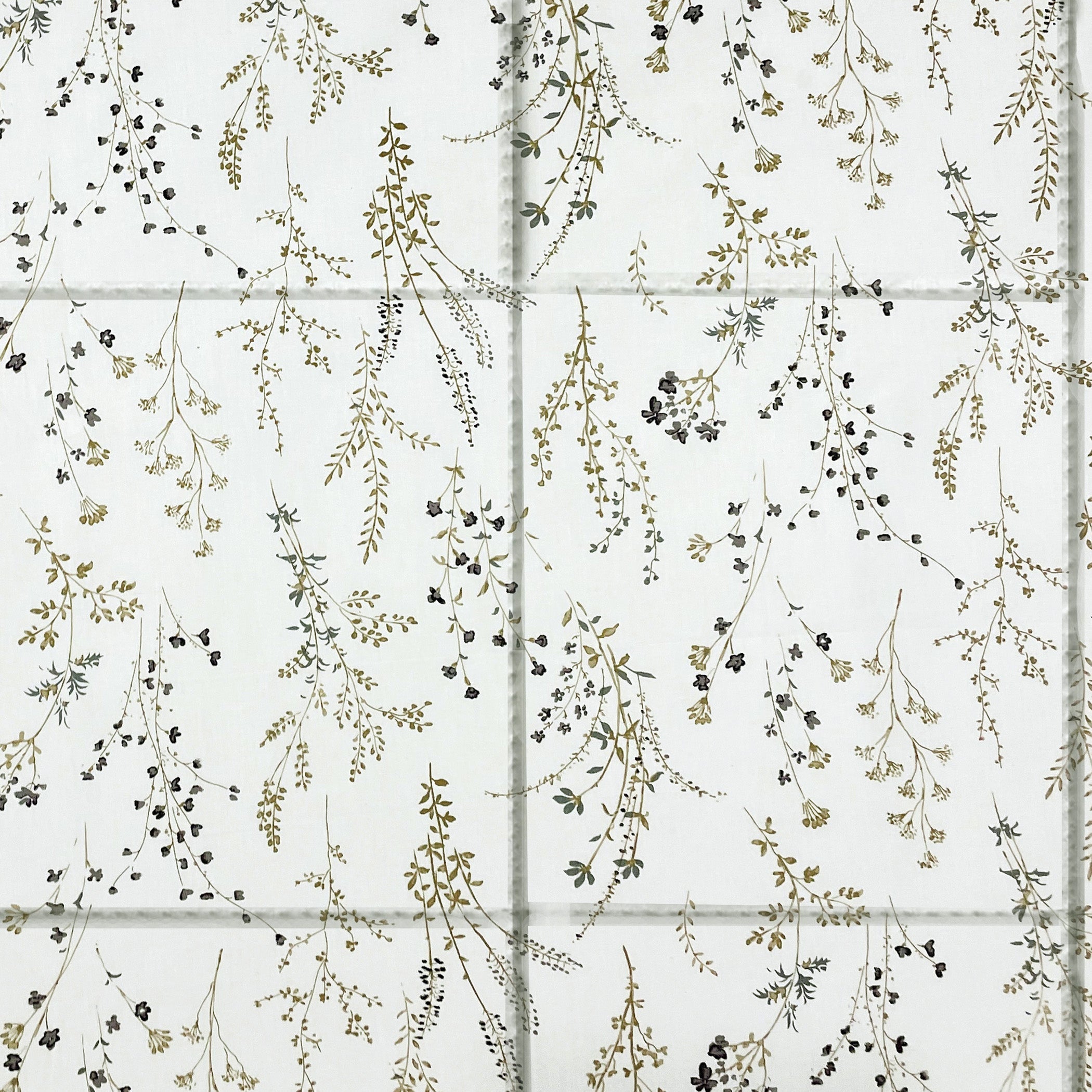 Soft Pure cotton Floral Ivory Double AC Quilt