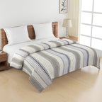 Modern Pure cotton Geometric Blue Double Winter Quilt