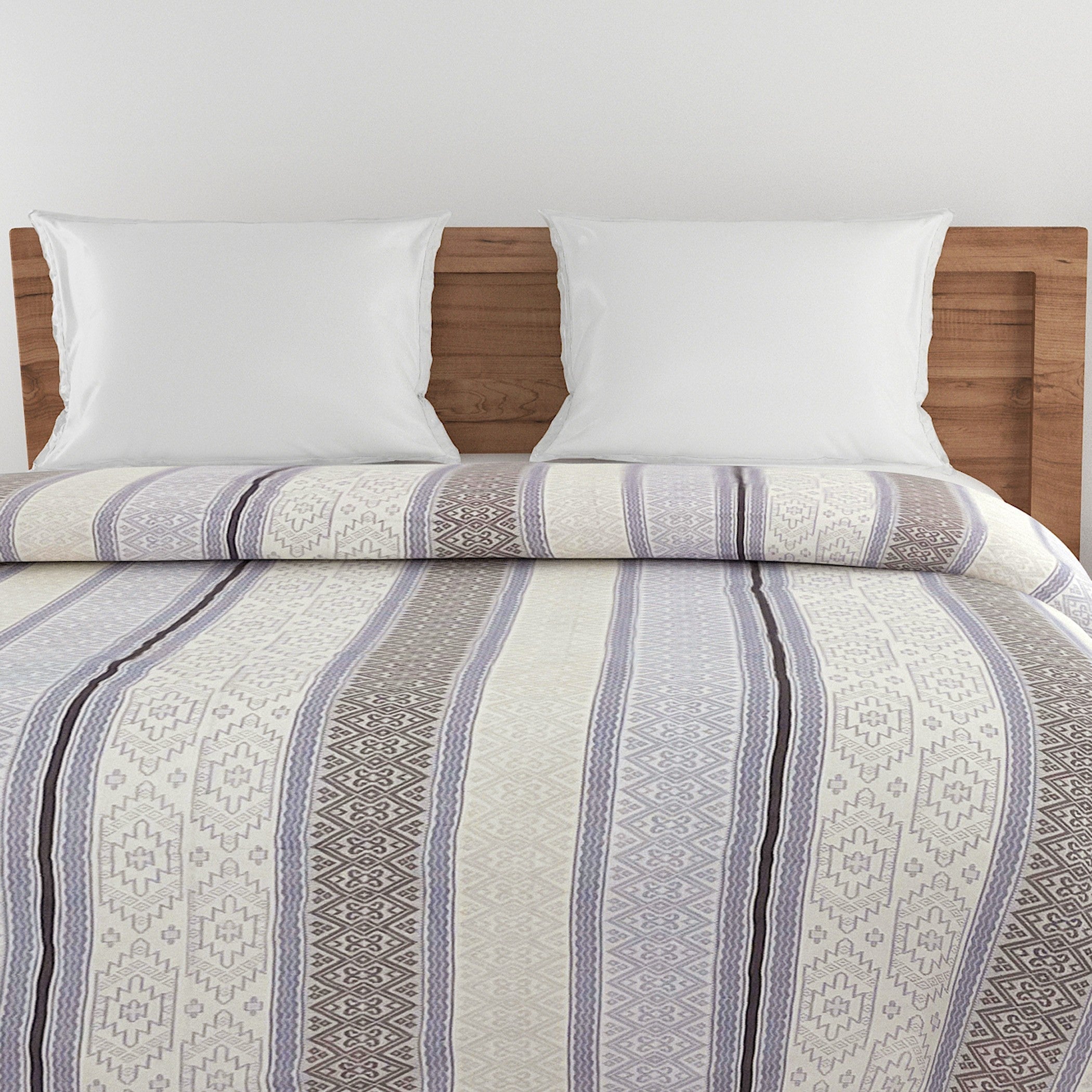 Modern Pure cotton Geometric Blue Double Winter Quilt