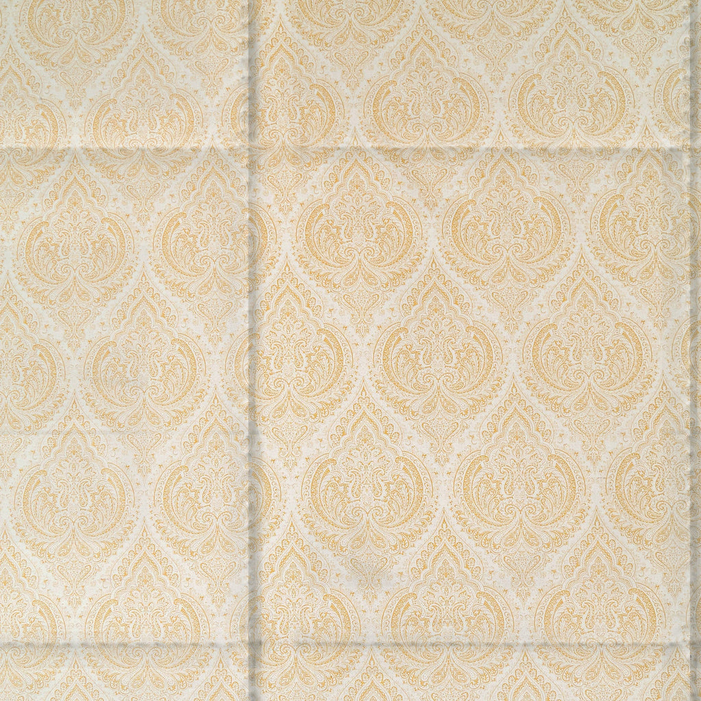 Beige Paisley Diamond Double Dohar – Soft, Breathable & Lightweight