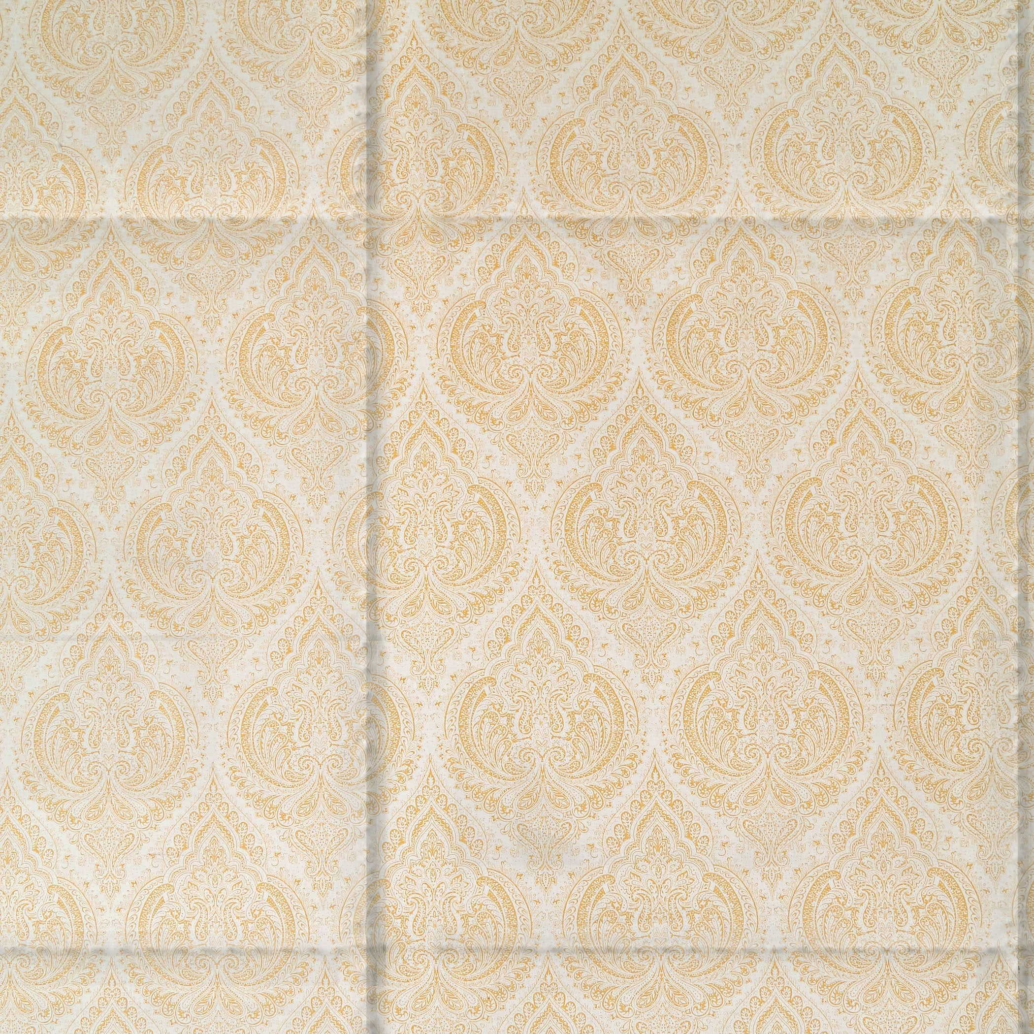 Beige Paisley Diamond Double Dohar – Soft, Breathable & Lightweight