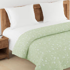 Soft Pure cotton Floral Green Double Winter Quilt