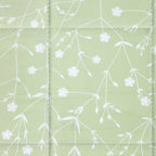 Premium Geometric Pure Cotton AC Quilt 150 GSM Green Pack of 1