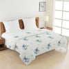 Soft Cotton Floral Grey Single AC Quilt
