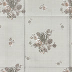 Soft Pure cotton Floral Grey Double AC Quilt