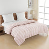 Modern Pure cotton Geometric Brown Double AC Quilt