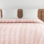 Artistic Cotton Abstract Brown Single AC Quilt