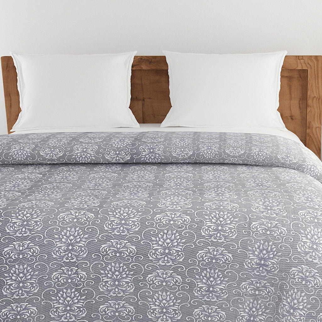 Modern Pure cotton Geometric Purple Double Winter Quilt