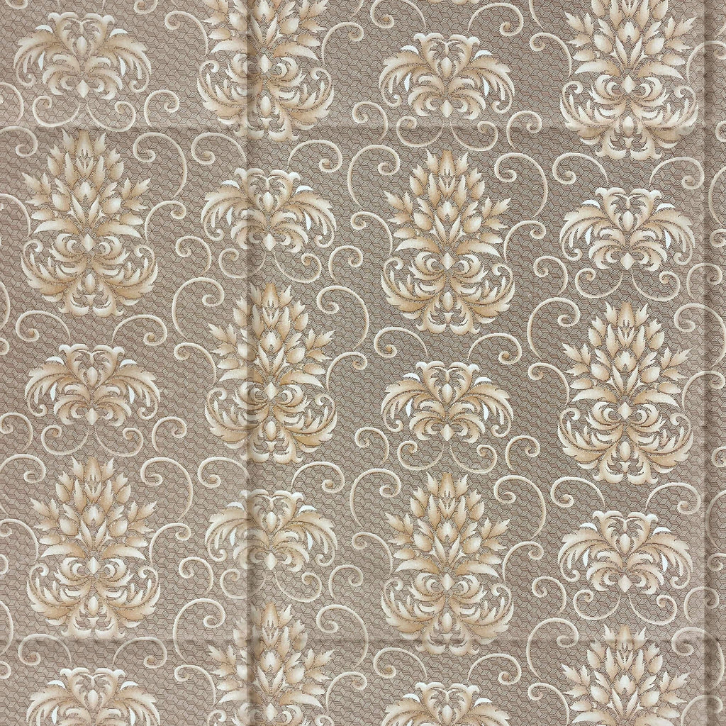 Modern Pure cotton Geometric Brown Double AC Quilt