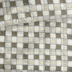 Modern Cotton Geometric Yellow Double AC Quilt