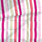 Classic Cotton Striped Pink/purple Double AC Quilt