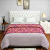 Modern 100% cotton Geometric Red Double AC Quilt