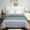Modern 100% cotton Geometric Grey Double AC Quilt