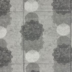 Elegant Cotton Ethnic motif Grey Single AC Quilt