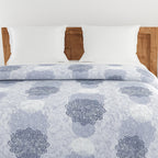 Elegant 100% cotton Motif Grey Double AC Quilt
