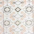 Artistic Cotton Abstract Orange Single AC Quilt