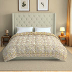 Cozy Cotton Nature Brown Double AC Quilt