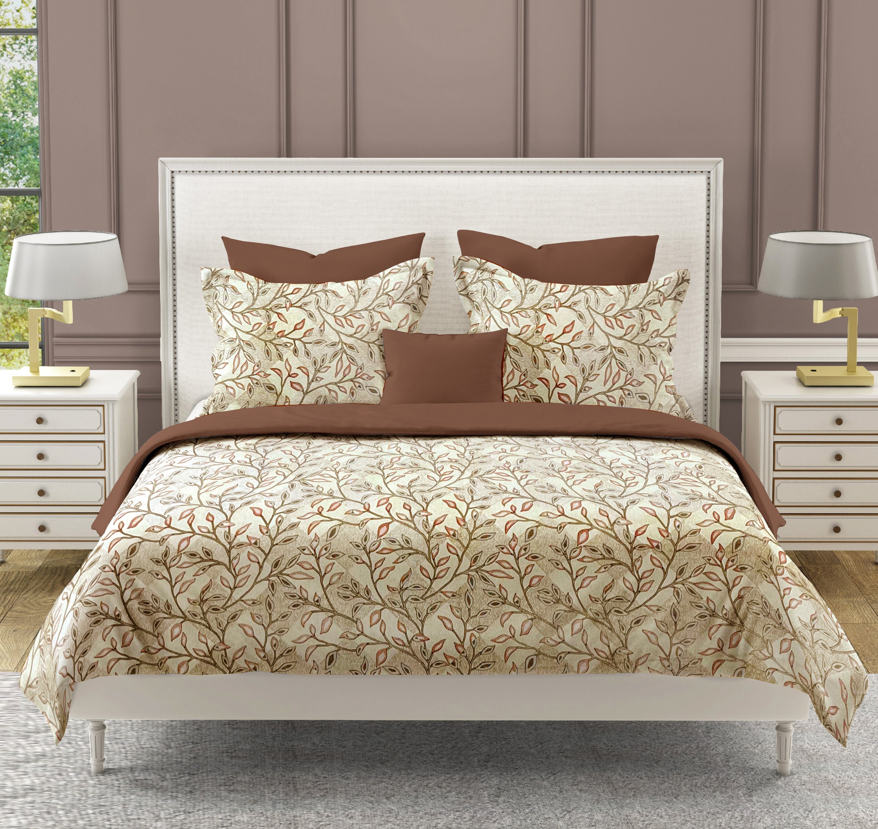 Cozy Cotton Nature Beige Double AC Quilt