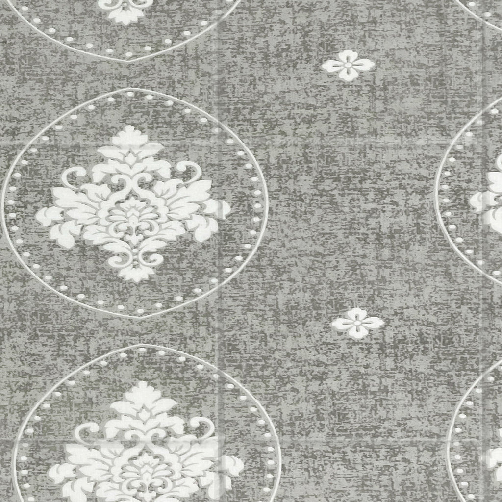 Elegant 100% cotton Motif Grey Double AC Quilt