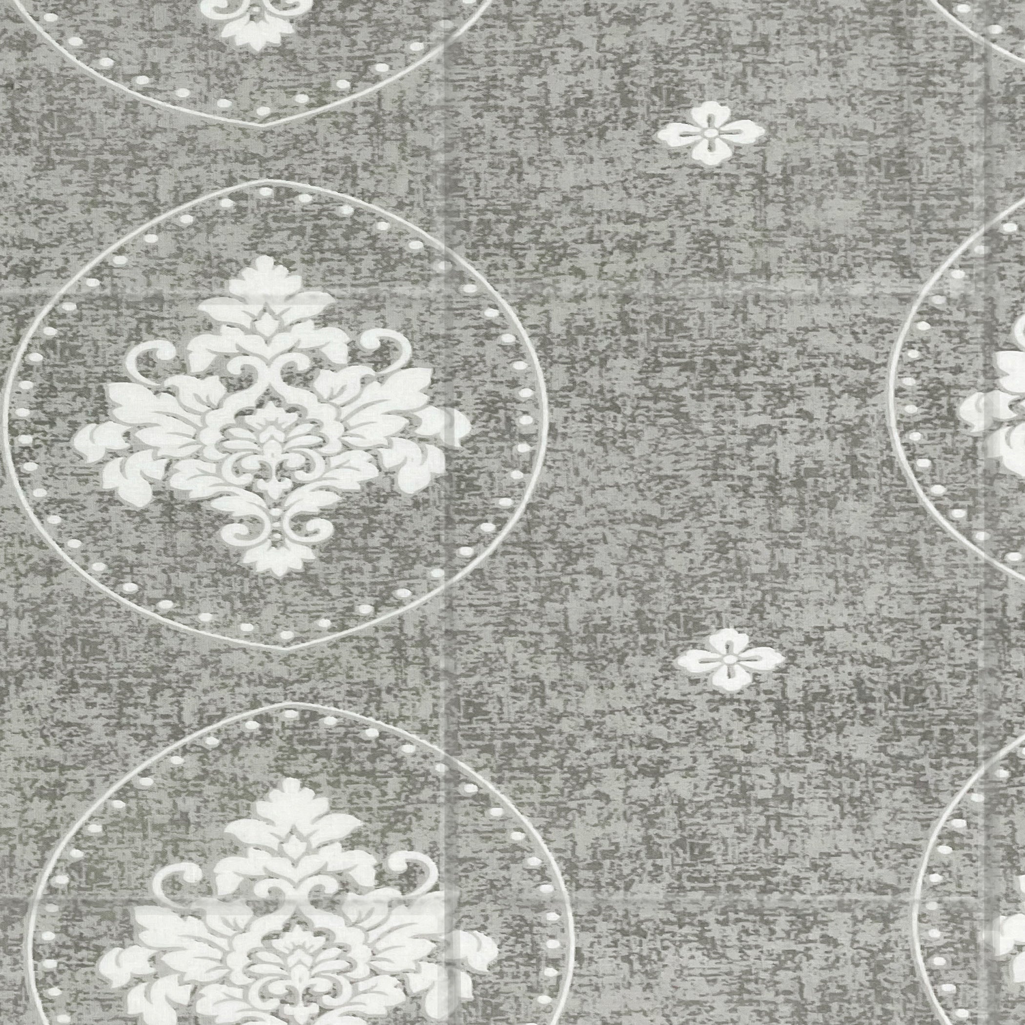Artistic Cotton Abstract Grey Single AC Quilt