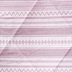 Artistic Blended cotton Abstract Pink Double AC Quilt
