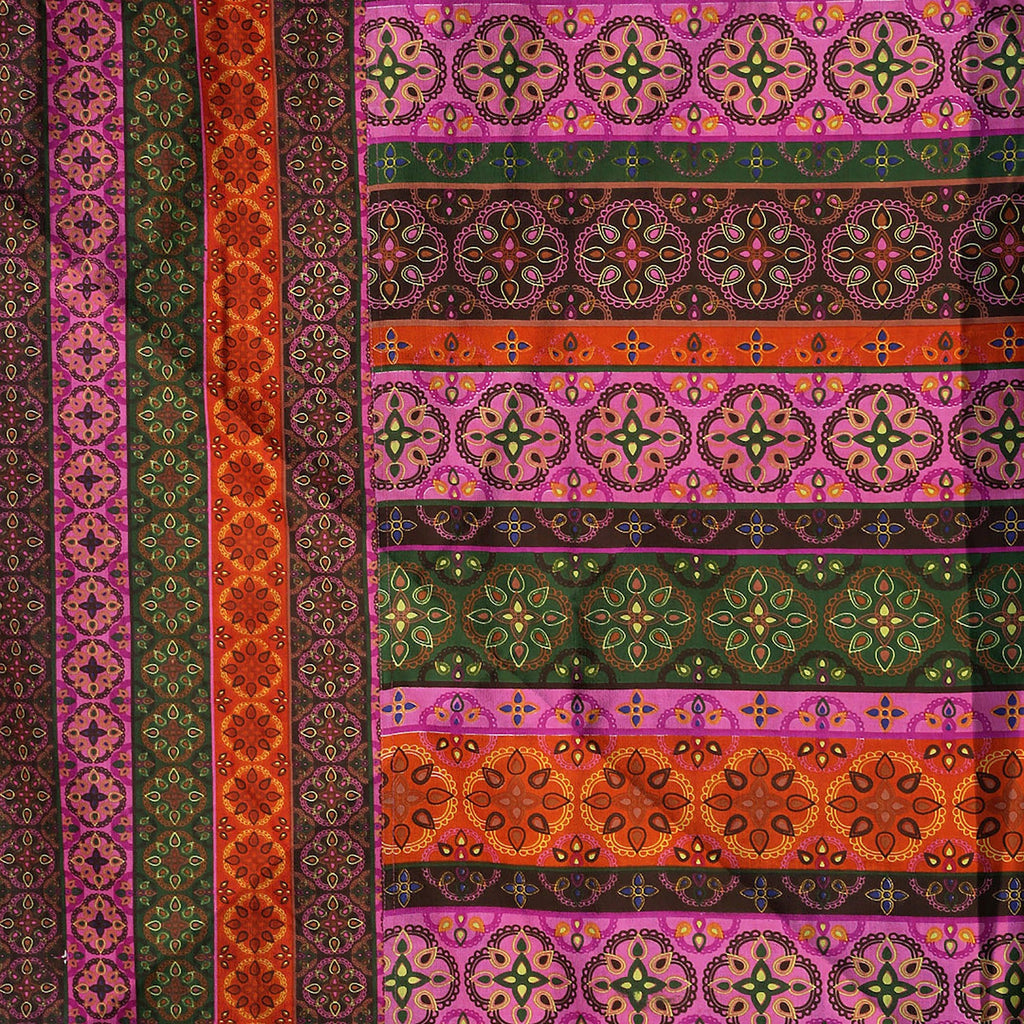 Elegant Cotton Ethnic motif Pink Single Winter Quilt
