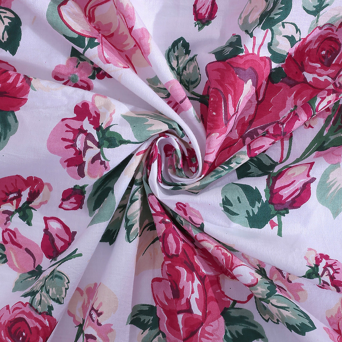Premium Mix & Match Pure Cotton AC Quilt 150 GSM Pink Pack of 1