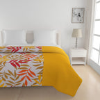 Soft Pure cotton Floral Yellow Double Winter Quilt