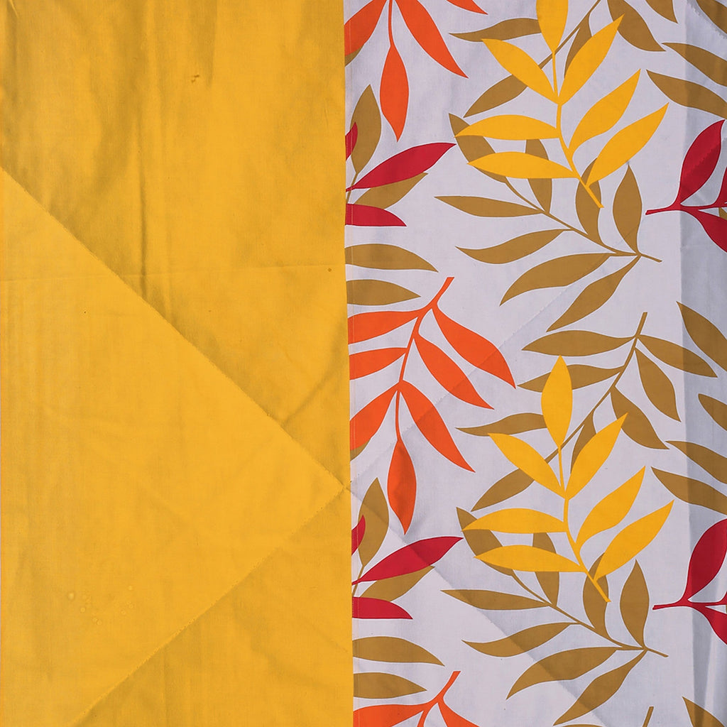 Cozy Cotton Nature Yellow Single AC Quilt