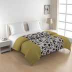 Soft Cotton Floral Green Single Winter Quilt