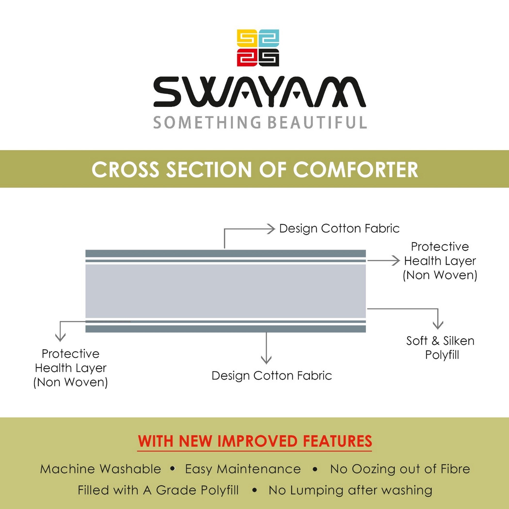 Soft Cotton Floral Blue Single AC Quilt