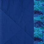 Soft Cotton Floral Blue Single Winter Quilt