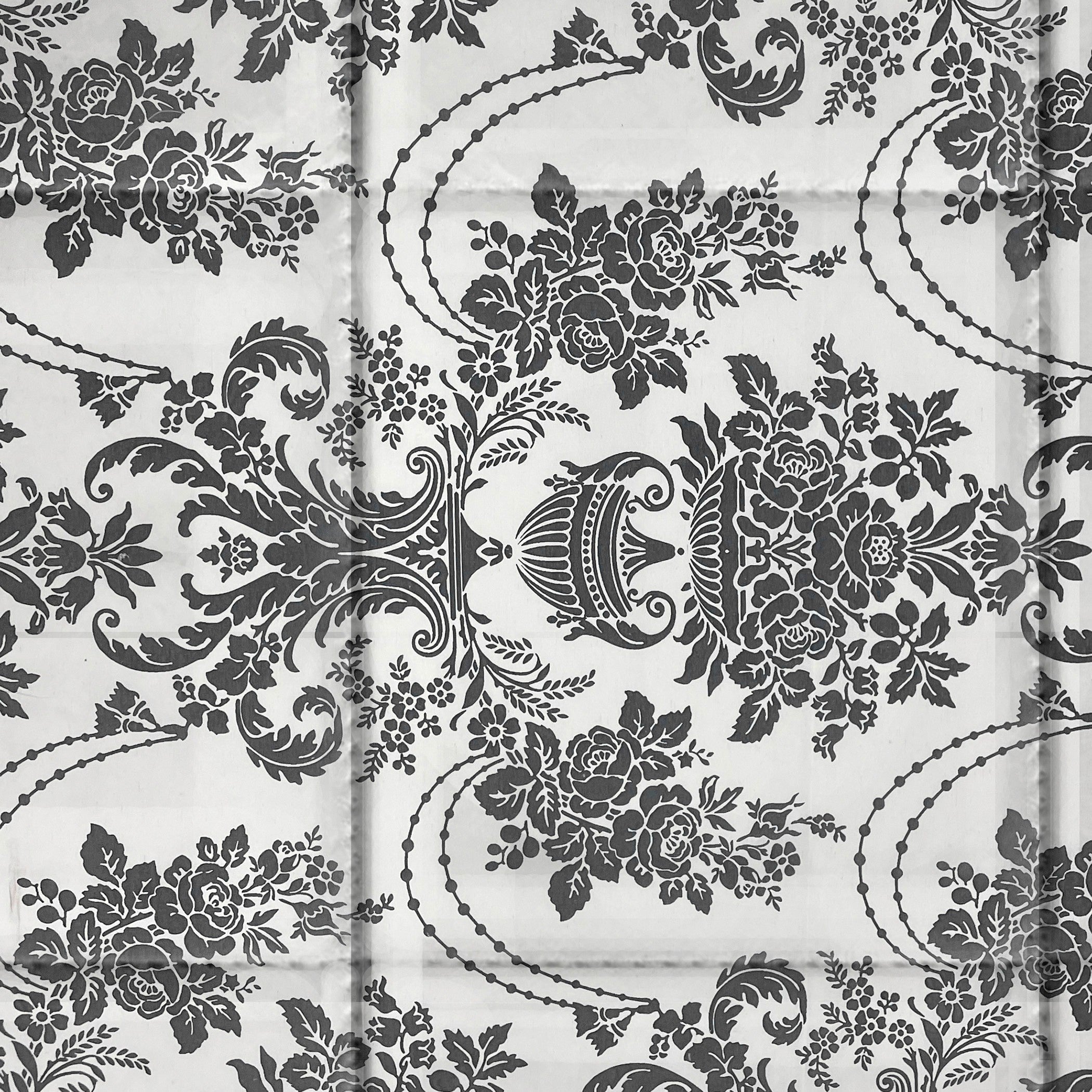 Elegant Cotton Ethnic motif Grey Single Winter Quilt