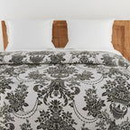 Elegant Cotton Ethnic motif Black Single Winter Quilt
