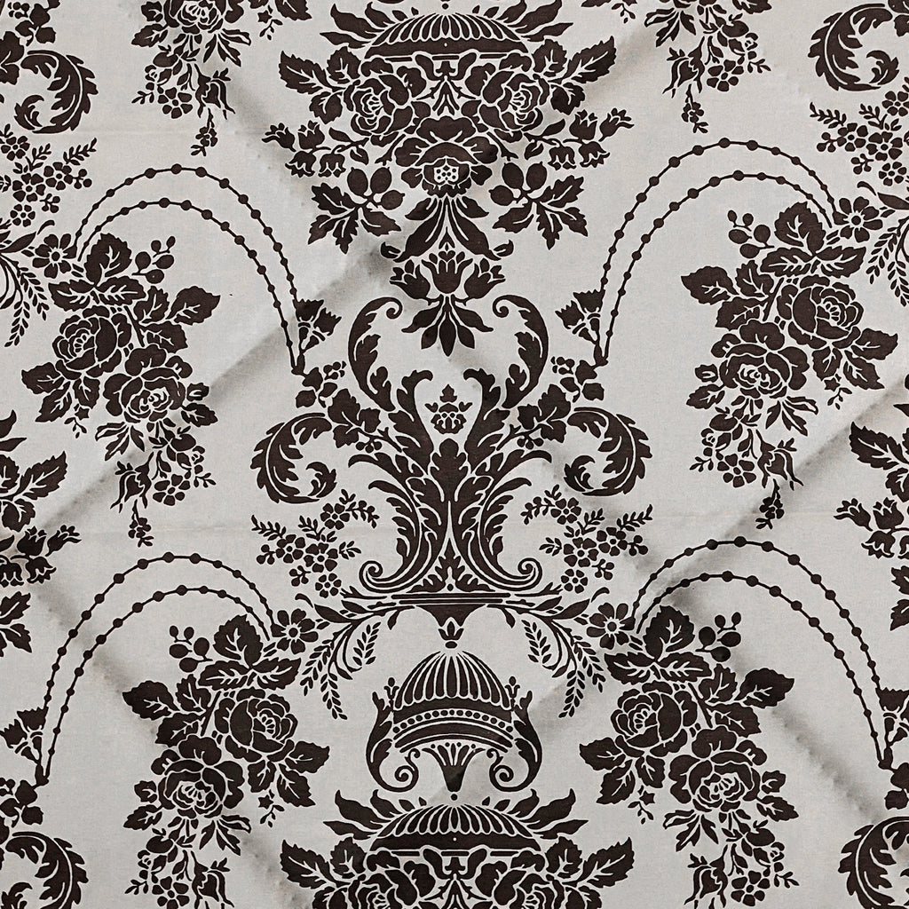 Elegant Cotton Ethnic motif Black Single AC Quilt