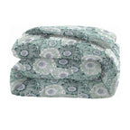 Soft Cotton Floral White/neutral Double AC Quilt