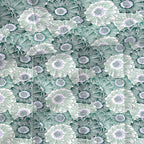 Soft Cotton Floral White/neutral Double AC Quilt