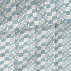Modern Cotton Geometric White/neutral Double AC Quilt
