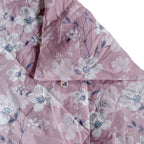 Soft Cotton Floral Pink Double AC Quilt