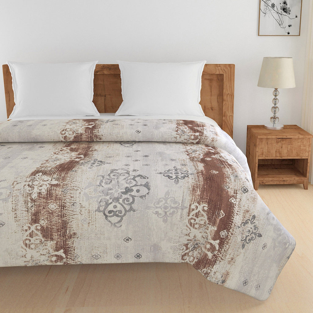 Artistic Pure cotton Abstract Red Double Winter Quilt