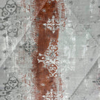 Artistic Cotton Abstract Red Single AC Quilt