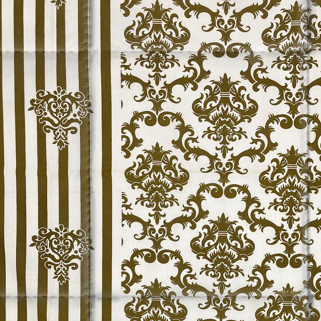 Artistic Pure cotton Abstract Brown Double AC Quilt