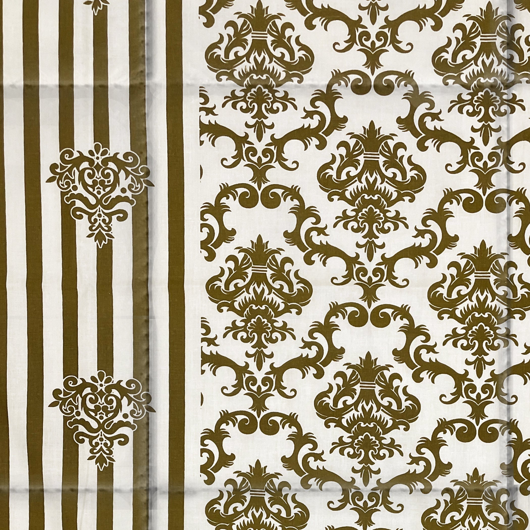 Elegant Cotton Ethnic motif Brown Single AC Quilt