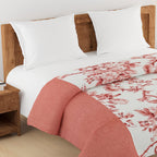 Soft Cotton Floral Pink Single AC Quilt
