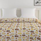 Soft Pure cotton Floral Yellow Double Winter Quilt