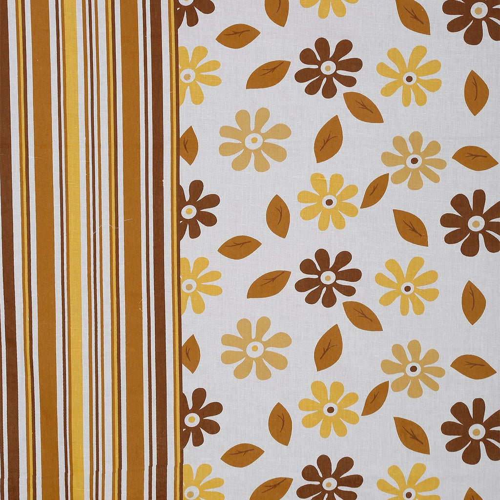 Soft Cotton Floral Brown Single Winter Quilt